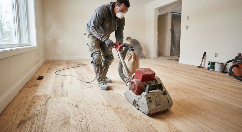Ash Floor Refinishing in Olathe, KS