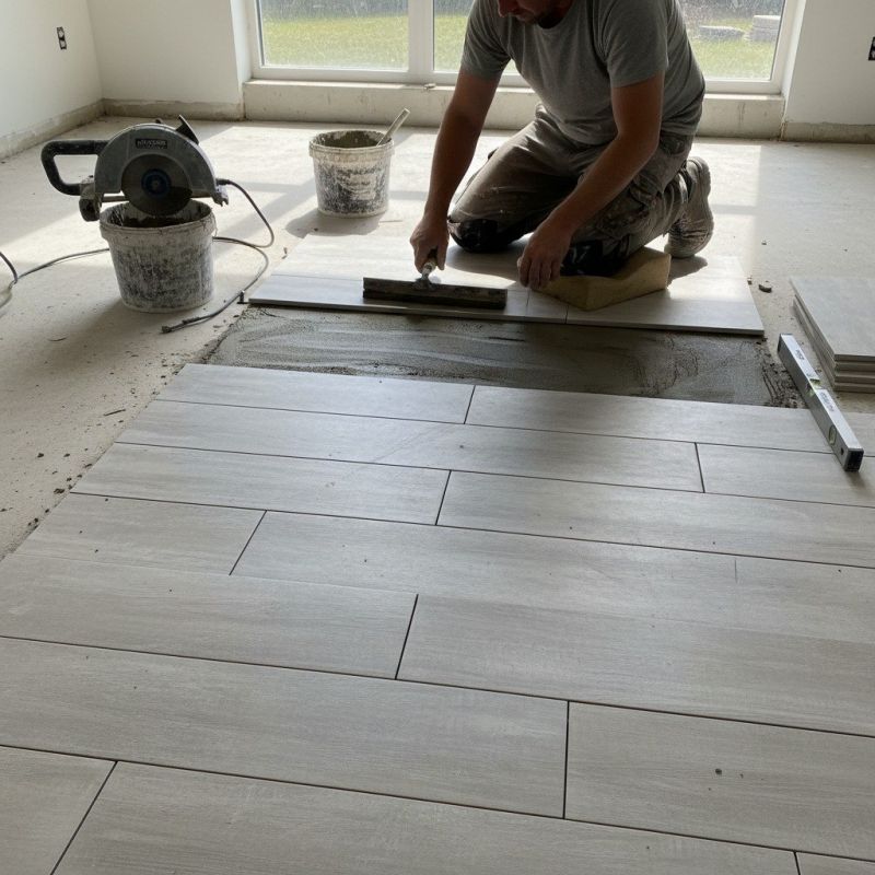 Kitchen Floor Installation