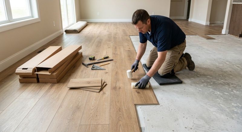 Lvp Flooring Installation in Frisco, TX