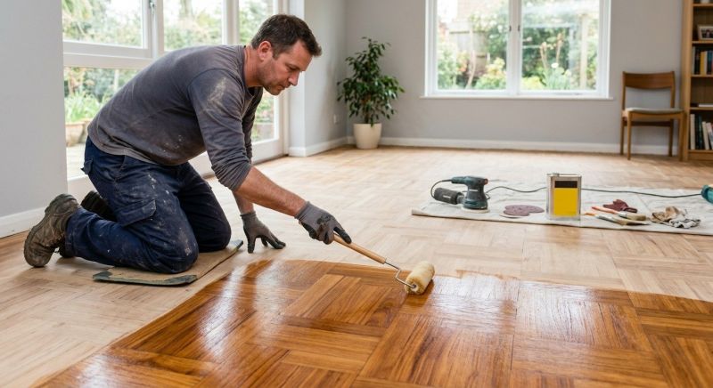 Oak Floor Refinishing in Alpharetta, GA